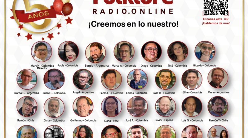 FOLKLORE RADIO ONLINE – 5 AÑOS DE BUENA PROGRAMACIÓN MUSICAL
